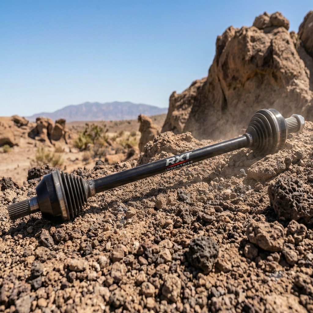 RXT axle built for off-road abuse