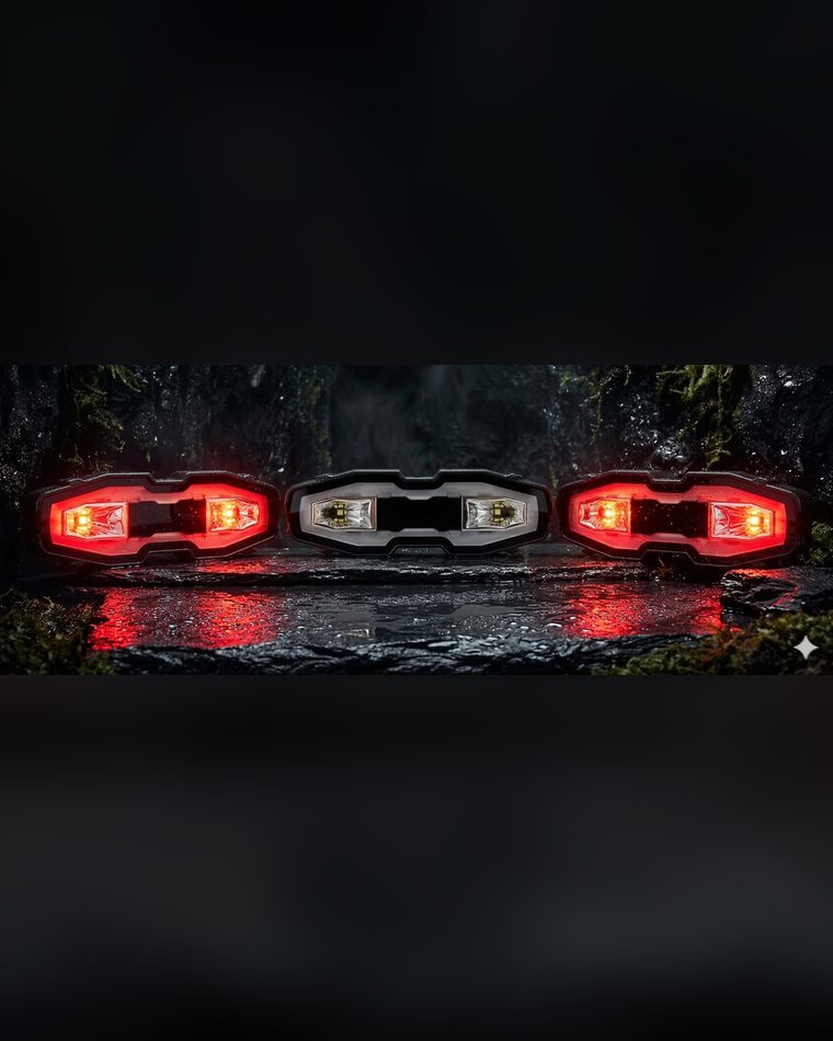 RXT Chase-Series rear chase lights in amber, white, and red