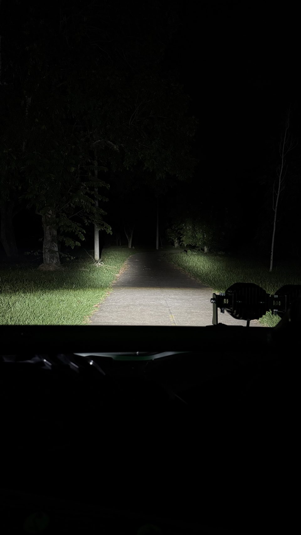 RXT spot beam reaching far down the trail